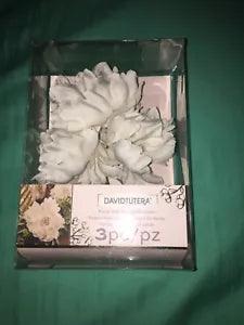 New! David Tutera Peony w/Rhinestone Center Prom Wedding Bridal Flowers
