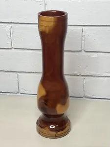 Florist Wooden Vase For Dried Flowers Solid Vintage