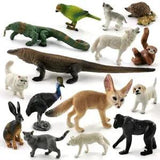 Figure Toys Dragon Wolf Dog Cat Sloth Rabbit Lizard Parrot Children Educational