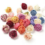 10X Roses Artificial Silk Flowers Heads Party Wedding Bouquet Garland Home Decor