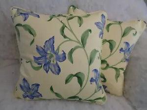 LILY BY HIGH STYLE? 1 PAIR 18"CUSHION COVERS CLASSIC? TRADITIONAL DESIGN