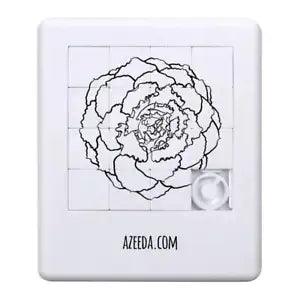 'Peony Flower' Sliding Puzzle (PZ00004592)