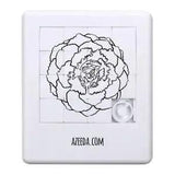 'Peony Flower' Sliding Puzzle (PZ00004592)