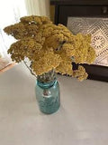 Yellow YARROW Bunch BOUQUET Bundle DRIED FLOWERS YELLOW