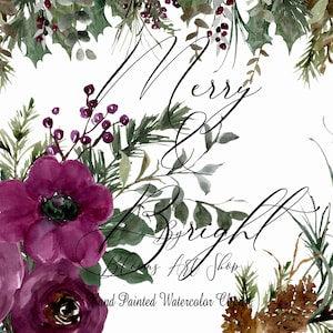 Rustic Burgundy Wine Rose Bouquets, Pinecones Pine Twigs, Pine Drop Floral. WC414