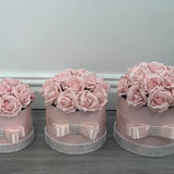 Artificial Flowers hat Boxes Pink with diamant??? Wedding Gifts Thank You Gifts,happy birthday.Wedding Day . Mother??s Day
