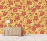 3D Red Peony Flower G16914 Wallpaper Wall Murals Removable Self-adhesive Honey