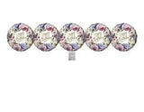 Set Of 5 18'' Peony Hydrangea Flowers Balloons Birthday Party Decorations