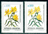 1989 Peruvian lily, lily of the Incas,Alstroemeria,Flowers,Argentina,Mi.1981,MNH