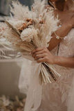 Dried Flower Bouquet with Pampas Grass Flower Delivery