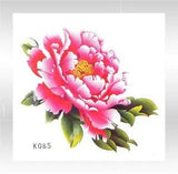 High Quality Wholesale peony flower temporary tattoo