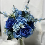 True Blue Bridal Bouquet
