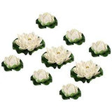Home Craft Artificial Floating Lotus Flower Fake Faux Floating Water Lily