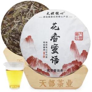 2017 White Peony King Tea Cake Spring Tea Flower Fragrance Tea White Tea Cake