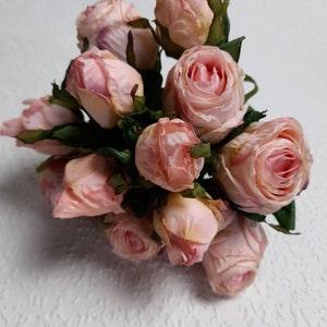 artificial rose, artificial flowers, rose home decor, dried roses, artificial dried flowers, pink roses, pink bouquet, pink rose bouquet