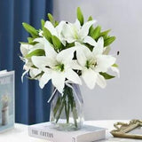 Artificial Flower Bridal Bouquet Fake Plant Home Garden Party Wedding Decoration