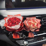 Natural Dried Flower Bouquet - Car Accessories - Vent Clip Scent Diffuser - Perfume Decoration - Gifts