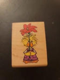 Rubber Stamp Suzy's Zoo Suzy's Quaker's Lily