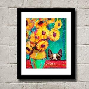 Sunflower Boston - Fine Art Print - Swipe Right to See Samples