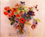 Raoul Dufy ¡§C Paint Drops Keep Falling Flower Delivery