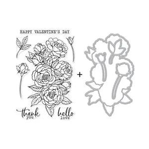 Hero Arts Peonies Bunch Bundle  2pk