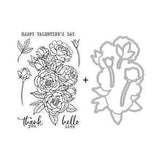 Hero Arts Peonies Bunch Bundle  2pk