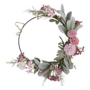 Floral Wreath Dried Flower Artificial Garland Indoor Hanging Decorations