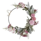 Floral Wreath Dried Flower Artificial Garland Indoor Hanging Decorations