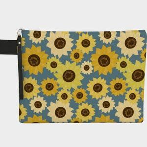 Sunflower Zipper Carry-all Help Ukraine