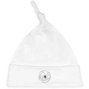 'Peony Flower' Baby Beanie Hat (BH00003970)