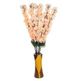 Artificial Flowers Cherry Blossom Stick Bunch Garden Christmas Office Peach Dry
