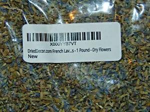1 LB DRIED LAVENDER Buds/Flowers Bulk Loose Lavander Blooms