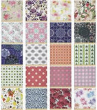 Ambesonne Classic Floral Microfiber Fabric by The Yard for Arts and Crafts