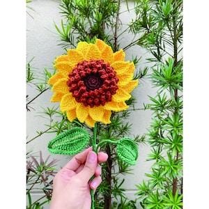 Sunflower Crochet Pattern - Flower Crochet Pattern - Sunflower Amigurumi