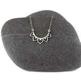 Small Flower Bib Pendant