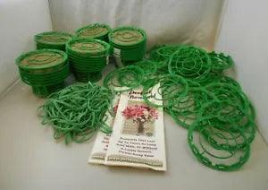 Perfect Bouquet Cage & Tying Systems Floral Designers Tool Green Lot of 36