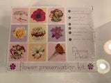 New Shrinkwrapped Perma Petal Flower Preservation Kit -uses included beeswax