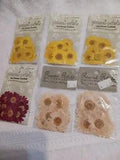 Lot of 6 packs Pressed Real Flower Petals Daisy Confetti scrapbook table USA