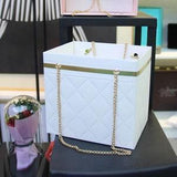2pcs/pack Purse floral box with Chain, CC box, Floral box, flower box, floral arrangements, deluxe flower box, purse box for flowers