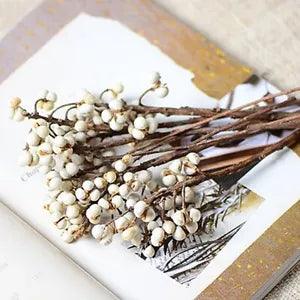1pc Dried Flower Bunch Decor Small Beans Artificial Flowers DIY Craft...