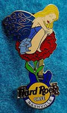 NASHVILLE FLOWER FAIRY GIRL #1 BUTTERFLY WINGS CARNATION Hard Rock Cafe PIN LE