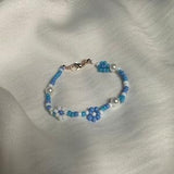 Mama Mia Bracelet | Sophie | Summer Jewelry | Blue Bracelet | Pearls | Floral | Outerbanks | The Summer I Turned Pretty