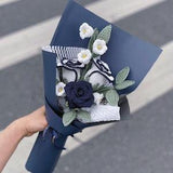 Crochet Flowers|Crochet Lily of the Valley|Father's Day Gift|Crochet Flower Bouquet|Finished Rose|Graduation Flower|Girlfriend Gifts|Flowers