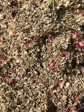 No.40 Blend Mix - Red Raspberry Roses Red Clover Marshmallow Mullein - 4 Ounce's