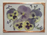 PRESERVED/PRESSED FLOWER ART IN FLOATING FRAME--HOME DECORATION MADE IN CANADA
