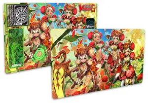 No.177 Cardfight Vanguard Playmat Ranunculus Searing Heart Flower Maiden Ahsha