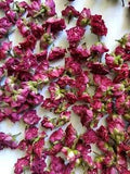 300 Dried Mini Pink Roses Crafts, Potpourri, Weddings, Showers