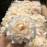 20pcs Artificial Peony Flower Head Wedding Party Christmas Decoration Diy Flower