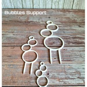 Plant Support ( Bubbles ) - Plant Trellis - Climbing Plant - Plant Accessories ( Monstera Philodendron Hoya Pothos Anthurium )