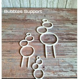 Plant Support ( Bubbles ) - Plant Trellis - Climbing Plant - Plant Accessories ( Monstera Philodendron Hoya Pothos Anthurium )